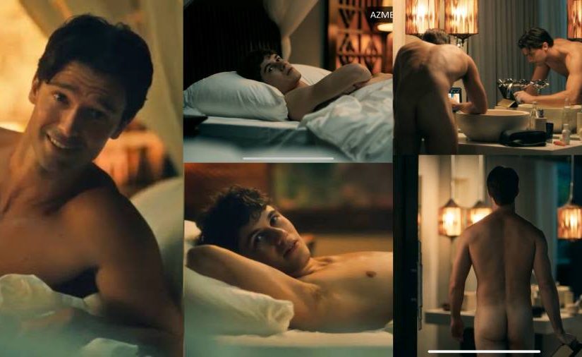 Actor patrick schwarzenegger naked in polemic tv show hbo watching brother masturbate
