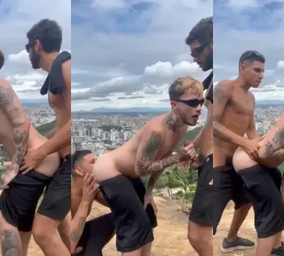 Challenge of fucking at the highest point in the city