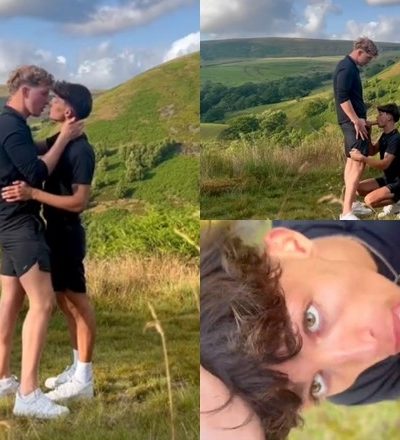Stud jock loves to fuck his boyfriend in forbidden places