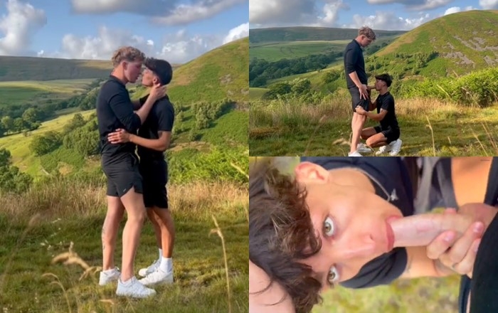 Stud jock loves to fuck his boyfriend in forbidden places